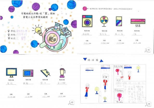 王馨慧-雲林縣小縣民教育活動學習紀錄冊-客厝國小