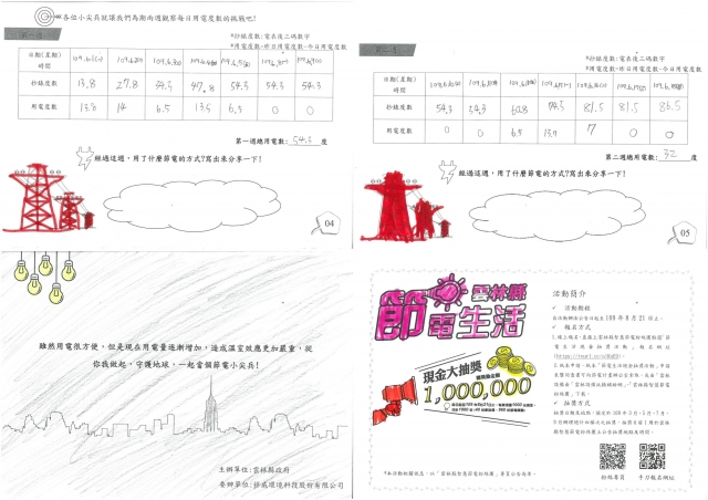 吳雨庭-雲林縣小縣民教育活動學習紀錄冊-客厝國小