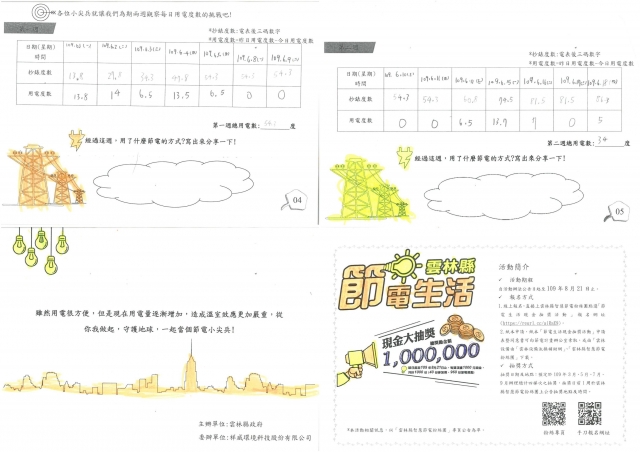 吳世家-雲林縣小縣民教育活動學習紀錄冊-客厝國小