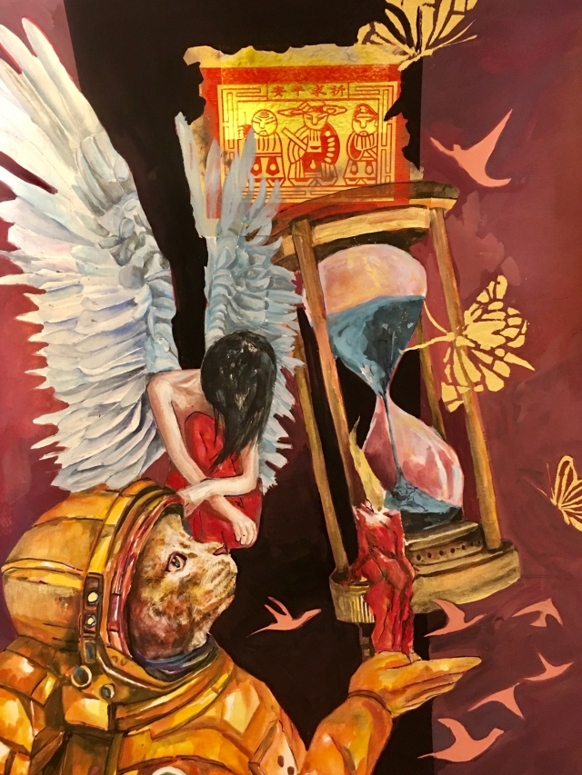 漫遊太空-2020《紙上躍躍然．典美插畫大賞》網路人氣獎票選