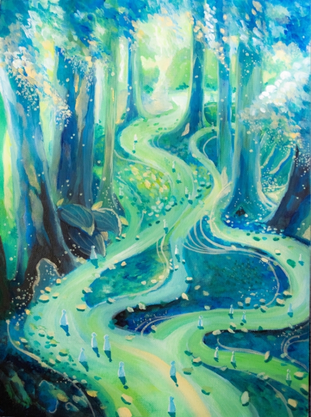 Free ways -2020《紙上躍躍然．典美插畫大賞》網路人氣獎票選