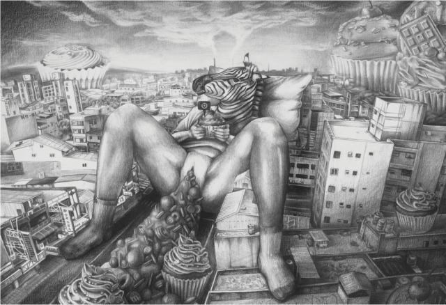 晝夜臆想-2020《紙上躍躍然．典美插畫大賞》網路人氣獎票選