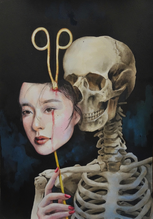 蛻變-逍遙遊 -2020《紙上躍躍然．典美插畫大賞》網路人氣獎票選