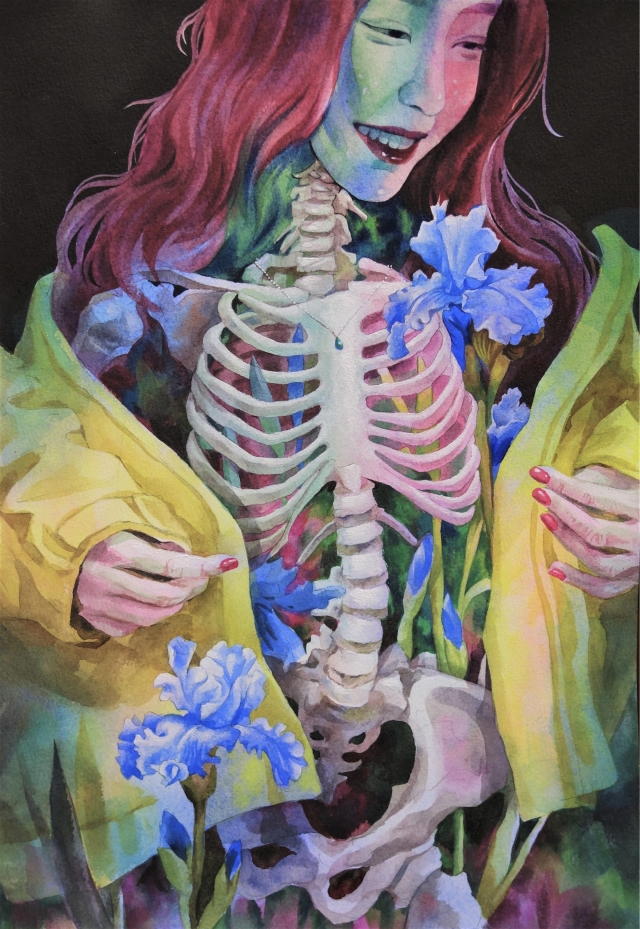 蛻變-逍遙遊 -2020《紙上躍躍然．典美插畫大賞》網路人氣獎票選