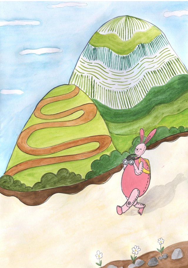 自由之路-2020《紙上躍躍然．典美插畫大賞》網路人氣獎票選