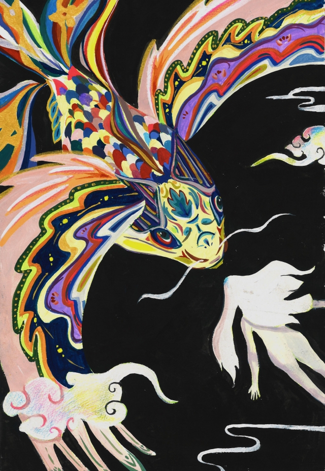 自由x顏色 -2020《紙上躍躍然．典美插畫大賞》網路人氣獎票選