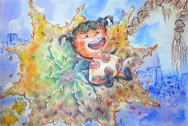 夢自由-2020《紙上躍躍然．典美插畫大賞》網路人氣獎票選
