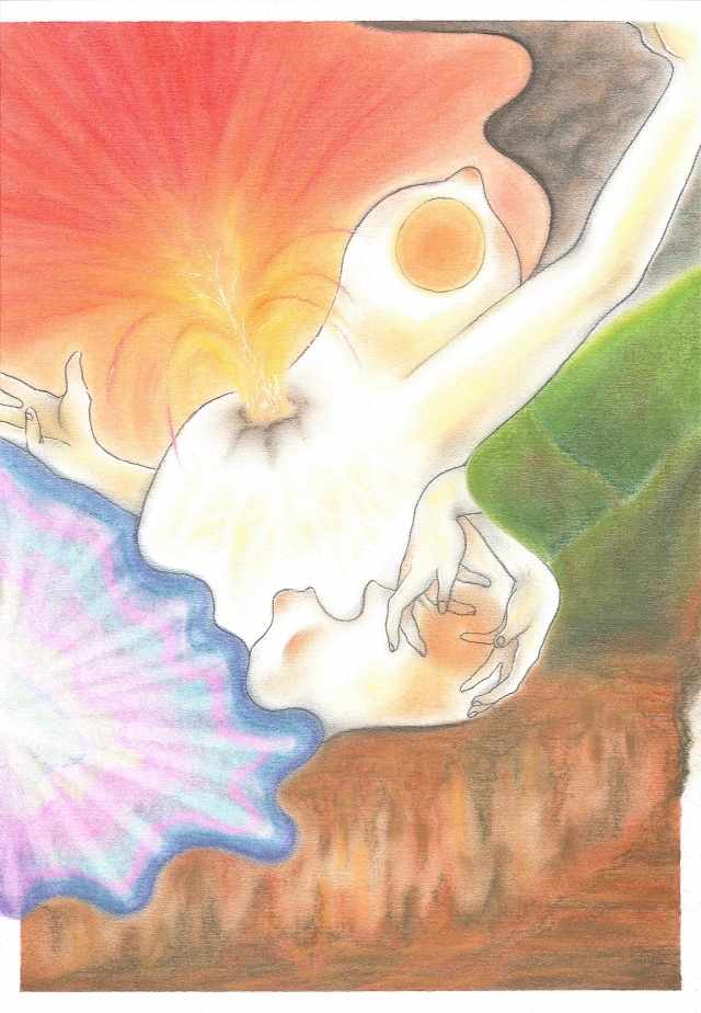 愛—自我和解的過程-2020《紙上躍躍然．典美插畫大賞》網路人氣獎票選