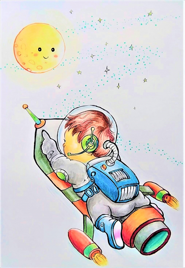 自由．翱翔-2020《紙上躍躍然．典美插畫大賞》網路人氣獎票選