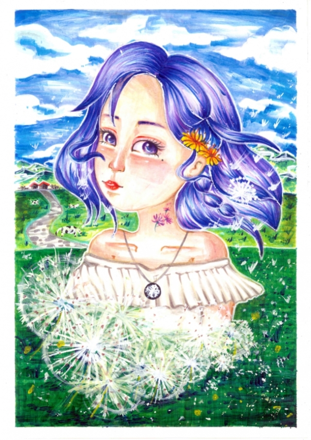 享●自遊 -2020《紙上躍躍然．典美插畫大賞》網路人氣獎票選