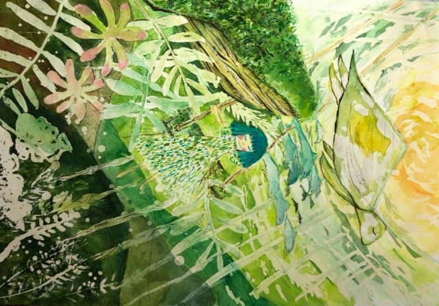 自然中的自由-2020《紙上躍躍然．典美插畫大賞》網路人氣獎票選