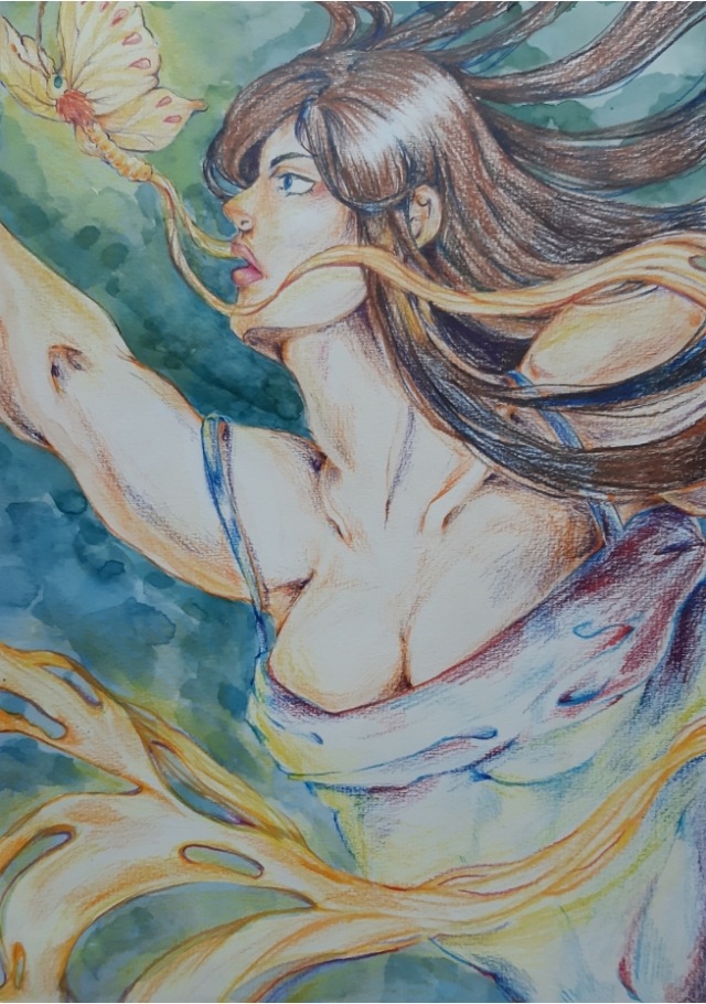 追。自由-2020《紙上躍躍然．典美插畫大賞》網路人氣獎票選
