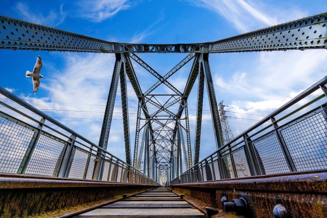 壯濶瑰麗的天空步道-百年鐵橋‧風華再現-大樹舊鐵橋美照徵選