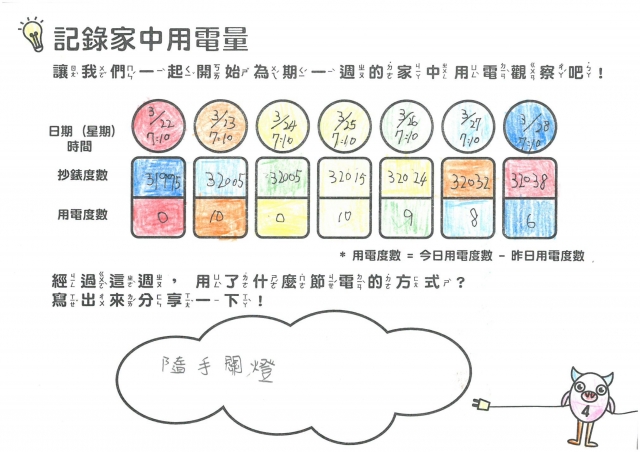 李宛怡-雲林縣小縣民教育活動學習紀錄冊-文安國小
