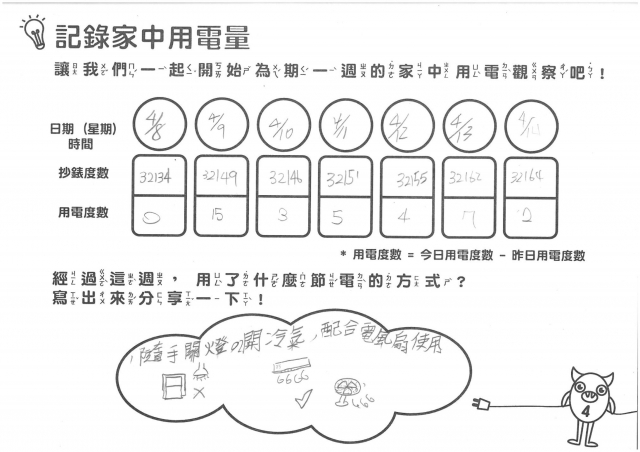 丁子玹-雲林縣小縣民教育活動學習紀錄冊-虎尾國小