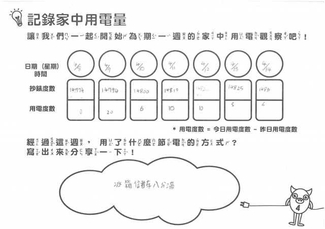 蔡珈懋-雲林縣小縣民教育活動學習紀錄冊-虎尾國小