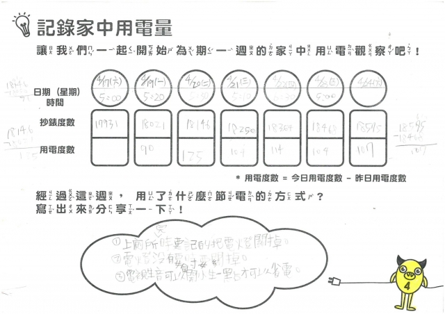 林顥明-雲林縣小縣民教育活動學習紀錄冊-九芎國小