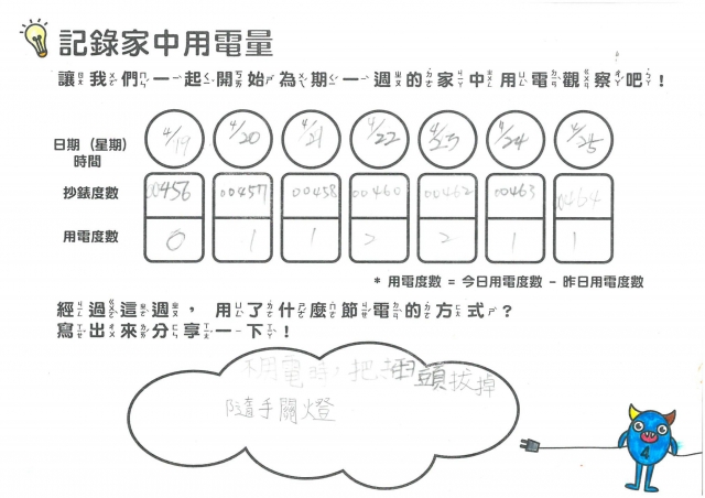 林芷儀-雲林縣小縣民教育活動學習紀錄冊-九芎國小