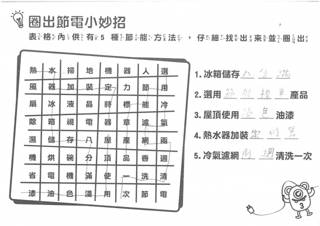 林墾-雲林縣小縣民教育活動學習紀錄冊-九芎國小