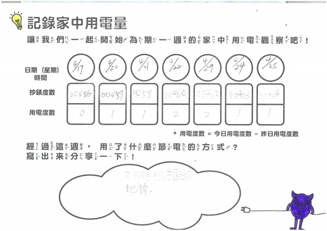 林佻鍵-雲林縣小縣民教育活動學習紀錄冊-九芎國小