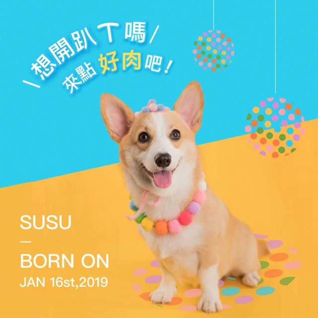 Susu-  好肉7月代言人（下）｜【柯基】小坦克的告白