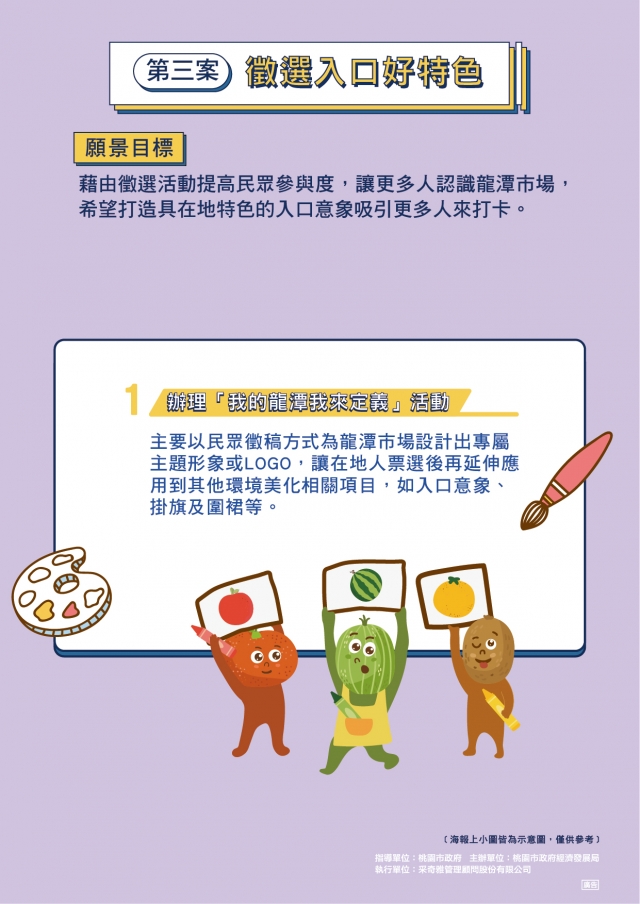 第三案-【龍潭好市 攏來談】提案票選活動