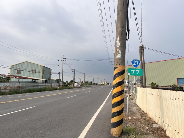 27-77 屏東縣新園鄉 -TAIWAN 省道里程牌收集、解鎖照、省道里程牌座標位置下載、解鎖分享
