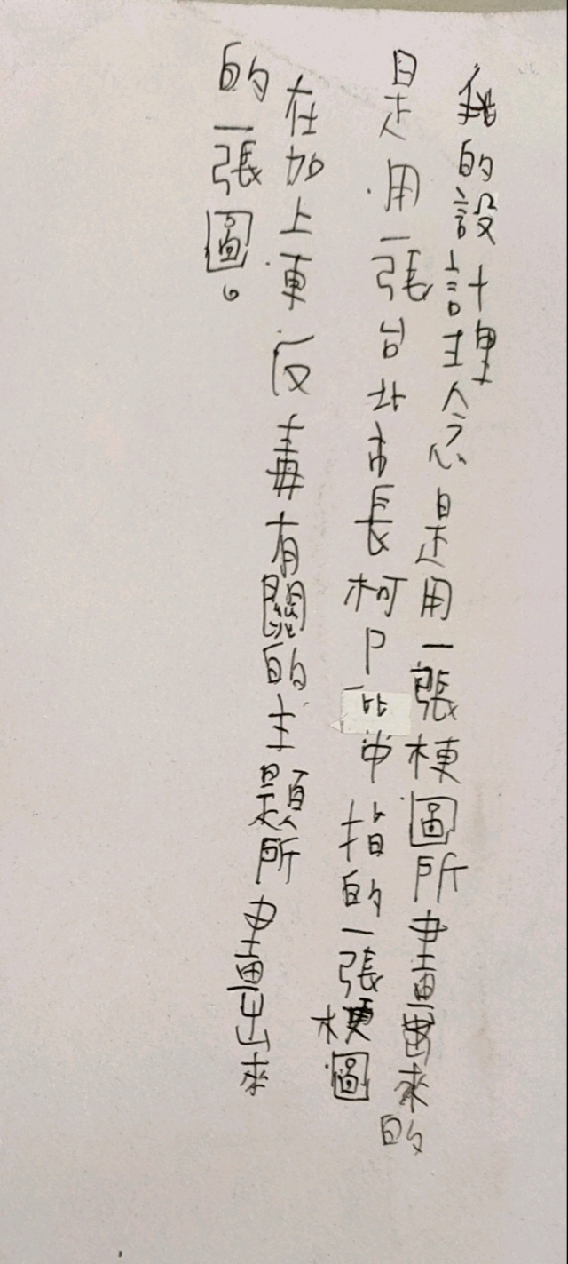 205張孝寬-中山高中藥物濫用梗圖設計比賽
