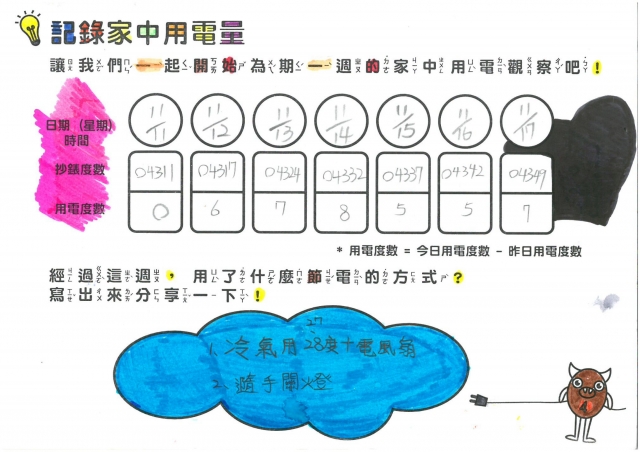 林上恩-雲林縣小縣民教育活動學習記錄冊-林頭國小