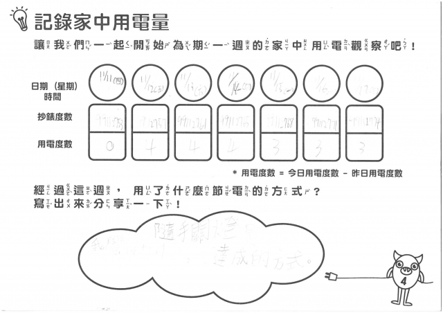 張詠翔-雲林縣小縣民教育活動學習記錄冊-林頭國小