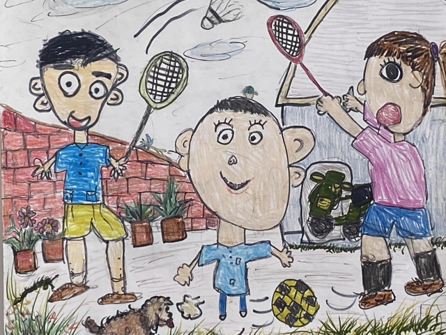 黃宇皜-2022新北市永和區兒童創意繪畫比賽