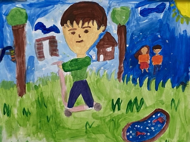 楊秉騫-2022新北市永和區兒童創意繪畫比賽