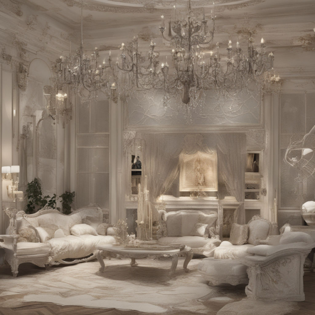 歐式典雅客廳-2023-崑山空設Playground AI 創作影像競賽