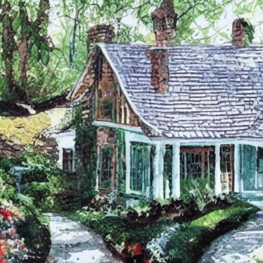 樹林屋-2023-崑山空設Playground AI 創作影像競賽