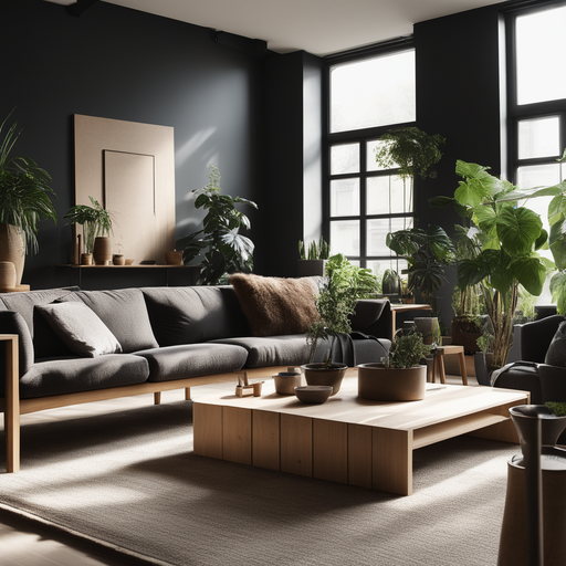 沉穩的客廳-2023-崑山空設Playground AI 創作影像競賽