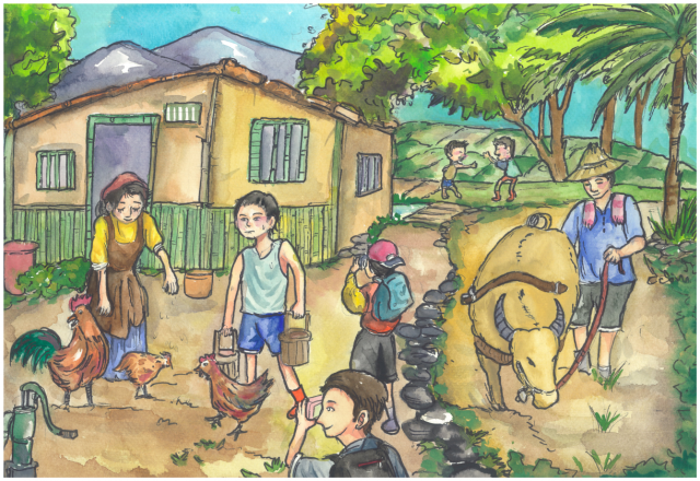 04-蔡柏緯-2022茂林國家風景區旅遊安全繪畫票選活動