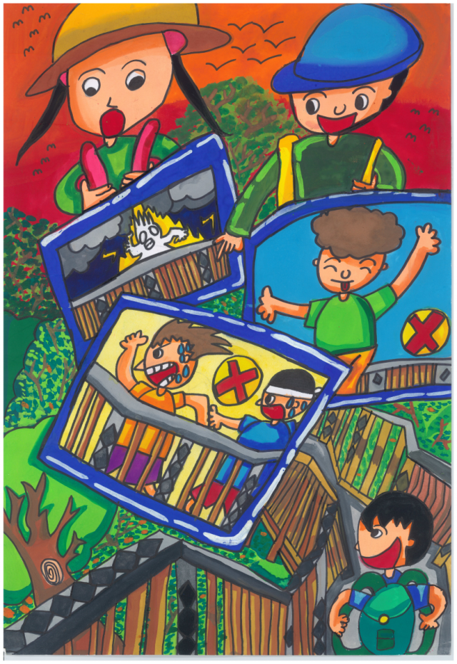 06-林義偉-2022茂林國家風景區旅遊安全繪畫票選活動