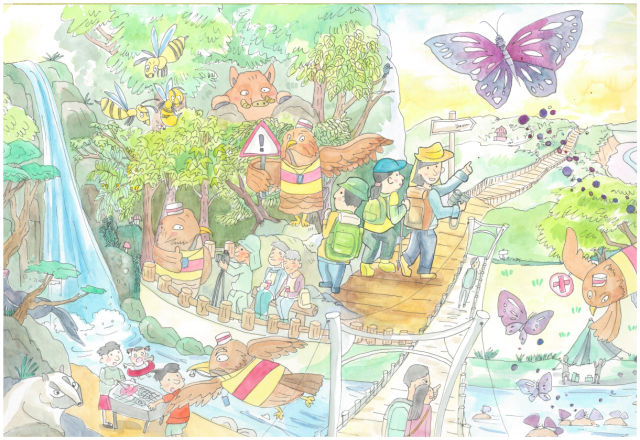 01-王有慈-2022茂林國家風景區旅遊安全繪畫票選活動