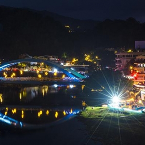 親水公園之夜-111年坪林之美攝影比賽