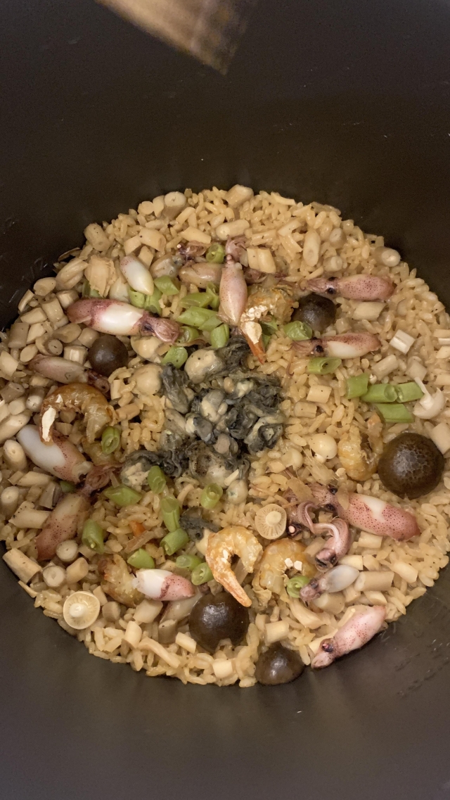鹹食11-澎湃海味菇菇炊飯-澎湖農漁創意食譜徵集