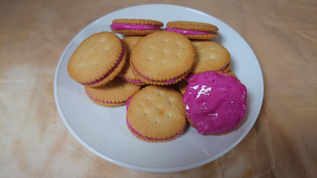 甜點12-仙人掌棉花糖夾心餅-澎湖農漁創意食譜徵集