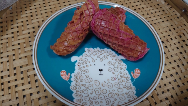 甜點15-仙人掌蕾絲捲餅-澎湖農漁創意食譜徵集