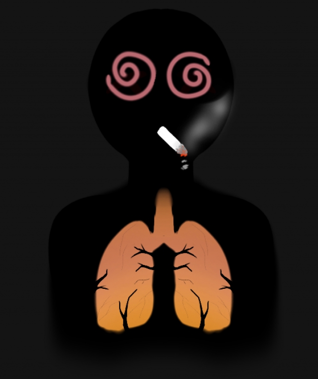 菸的肺部傷害-111年度菸檳酒暨口腔癌防治宣導活動—市民口罩圖樣徵選作品｜網路人氣獎票選