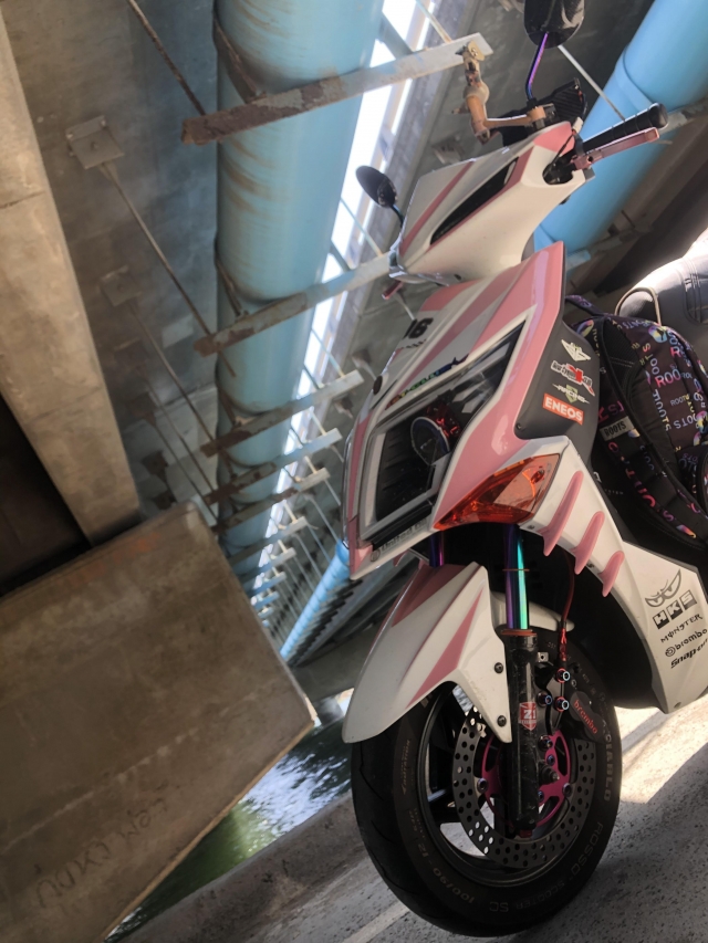 【072】夠用就好～以自己喜歡的配色去搭配-SYM JET改裝車大賞