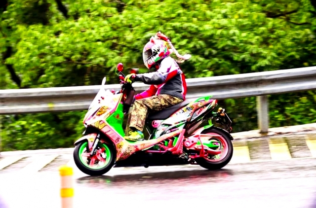【021】粉紅熾天使法老號-KYMCO KRV榮耀傳騎－MotoBuy改裝選美大賞