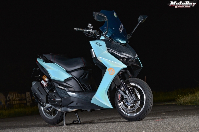 【031】藍鳥號-KYMCO KRV榮耀傳騎－MotoBuy改裝選美大賞