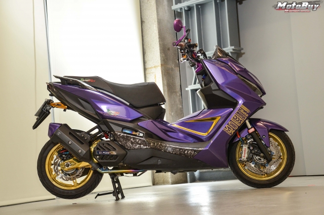 【075】魔幻紫電鍍金-KYMCO KRV榮耀傳騎－MotoBuy改裝選美大賞