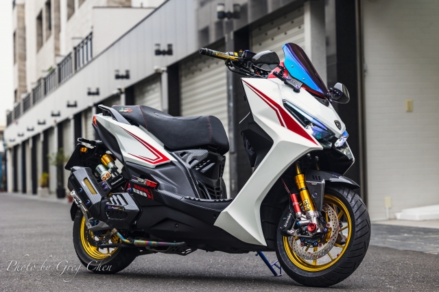 【049】焰白酋雷姆-KYMCO KRV榮耀傳騎－MotoBuy改裝選美大賞