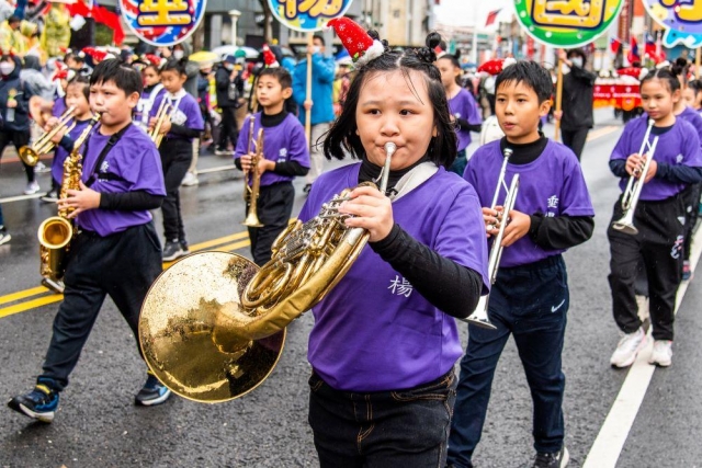 童年踩街四連作-2022嘉義市國際管樂節攝影比賽-網路人氣獎票選