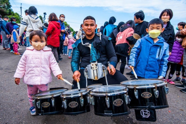 鼓樂三人行-2022嘉義市國際管樂節攝影比賽-網路人氣獎票選